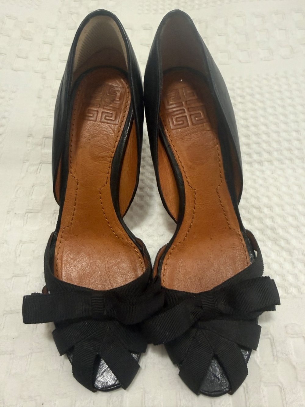 Givenchy Peep Toe Heels - Picture 2 of 7